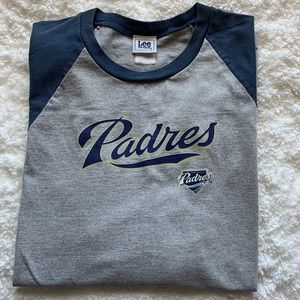 Lee Vintage Padres Baseball Sleeves XL